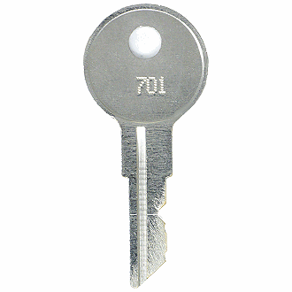Husky 701 - 725 Toolbox Replacement Key Series