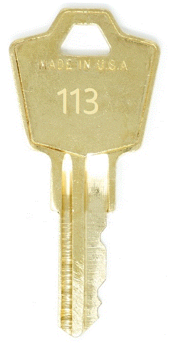 HON 113 File Cabinet Replacement Key
