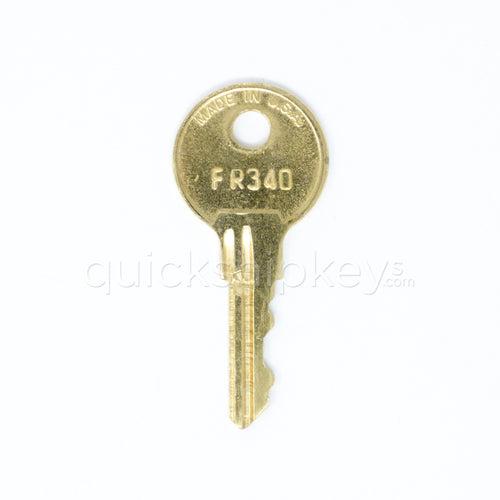 Steelcase FR340 File Cabinet Replacement Key