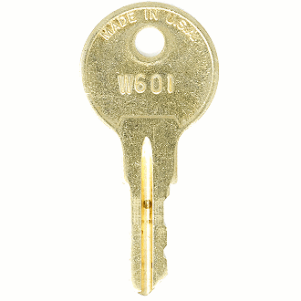 Hirsh Industries W601 - W650 Office Furniture Replacement Key Series