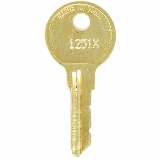 CompX Chicago 1481X Locking Bag Replacement Key — QuickShipKeys.com
