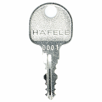 Hafele 0058 Replacement Key — QuickShipKeys.com