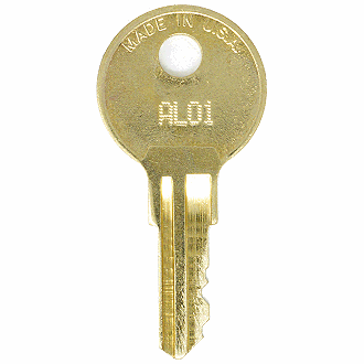 HPC AL08 File Cabinet , Desk or Cubicle Replacement Key — QuickShipKeys.com
