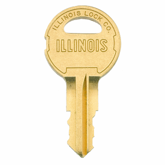 Illinois Lock J630 Office Furniture Replacement Key – QuickShipKeys.com