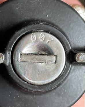 Thule 007 Lock                                                                                                                                                                                                                                                                                                                                                                                                                                                                                                      