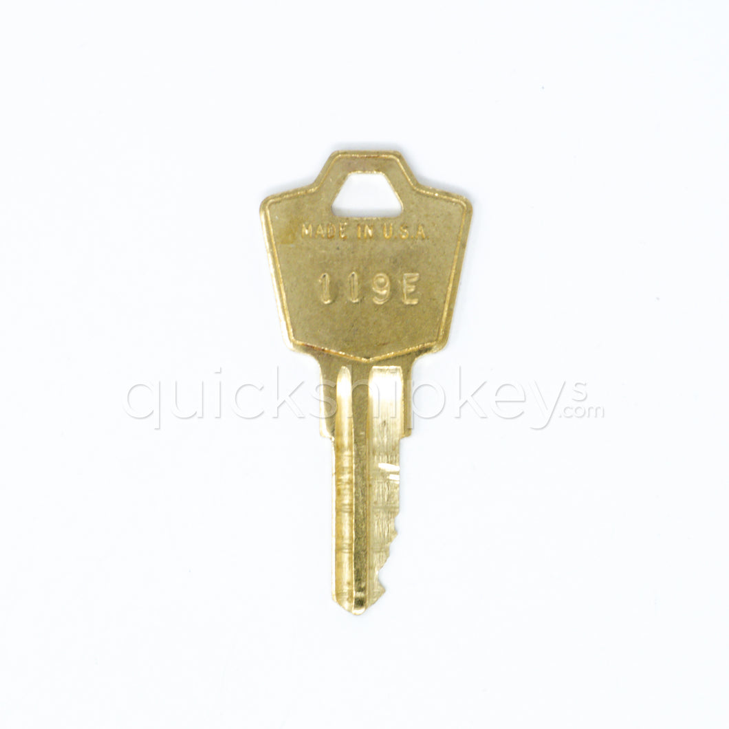 HON 119E File Cabinet Replacement Keys