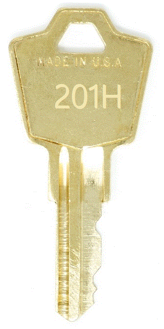 HON 101H - 225H File Cabinet Replacement Key Series