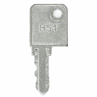 Hirsh Industries H51 File Cabinet Replacement Key 