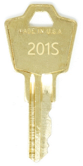 HON 101S - 225S File Cabinet Replacement Key Series