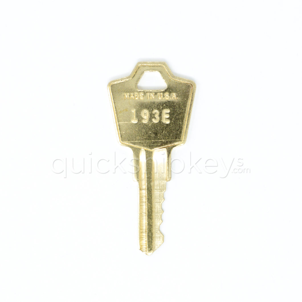 HON 193E File Cabinet Replacement Keys