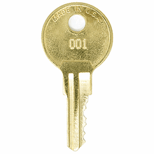 Load image into Gallery viewer, Sentry Safe / Schwab 001 - 336 Toolbox Replacement Key Series
