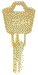 HON 224H File Cabinet Replacement Key 