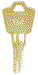 HON 134 File Cabinet Replacement Key 