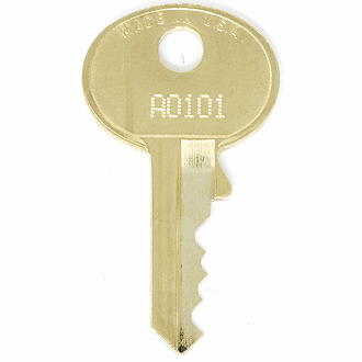 Master Lock A0101 - A2100 Padlocks Replacement Key Series