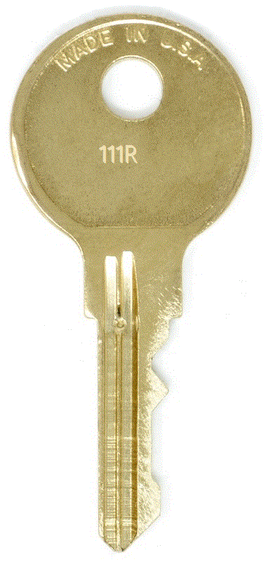 Steelcase 111R Office Furniture Replacement Key 