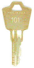 Load image into Gallery viewer, HON 101 - 225 File Cabinet Replacement Key Series
