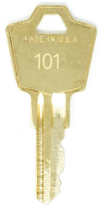 HON 101 - 225 File Cabinet Replacement Key Series