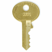 Master Lock 2001 - 4200 Padlock Replacement Key Series
