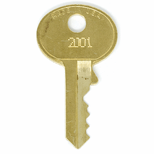 Load image into Gallery viewer, Master Lock 2001 - 4200 Padlock Replacement Key Series
