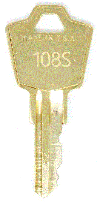 HON 108S File Cabinet Replacement Key 