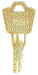 HON 105H File Cabinet Replacement Key 