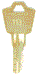 HON 113 File Cabinet Replacement Key 