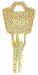 HON 106H File Cabinet Replacement Key 