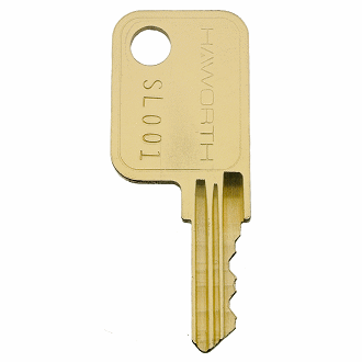 Haworth SL127 File Cabinet Replacement Key 