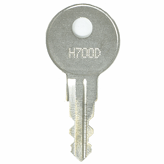 Better Built H700D - H750D Toolbox Replacement Key Series