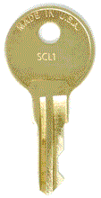 Load image into Gallery viewer, Sandusky SCL1 - SCL50 File Cabinet Replacement Key Series
