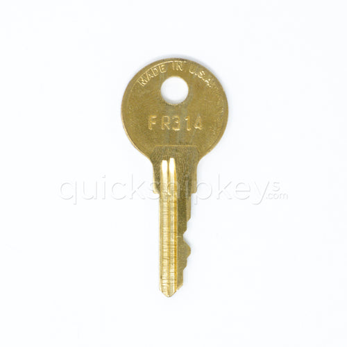 Steelcase FR314 File Cabinet Replacement Key