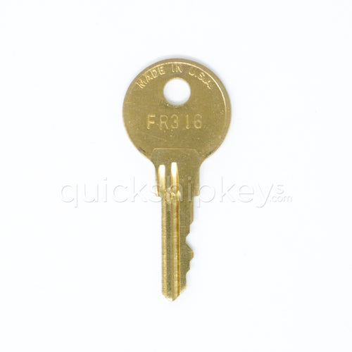 Steelcase FR316 File Cabinet Replacement Key