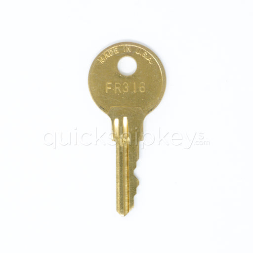 Steelcase FR316 File Cabinet Replacement Key