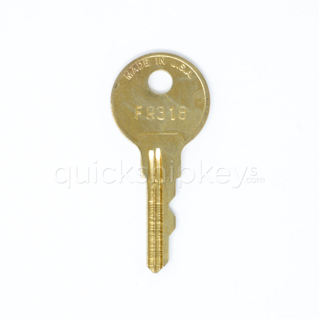 Steelcase FR318 File Cabinet Replacement Key