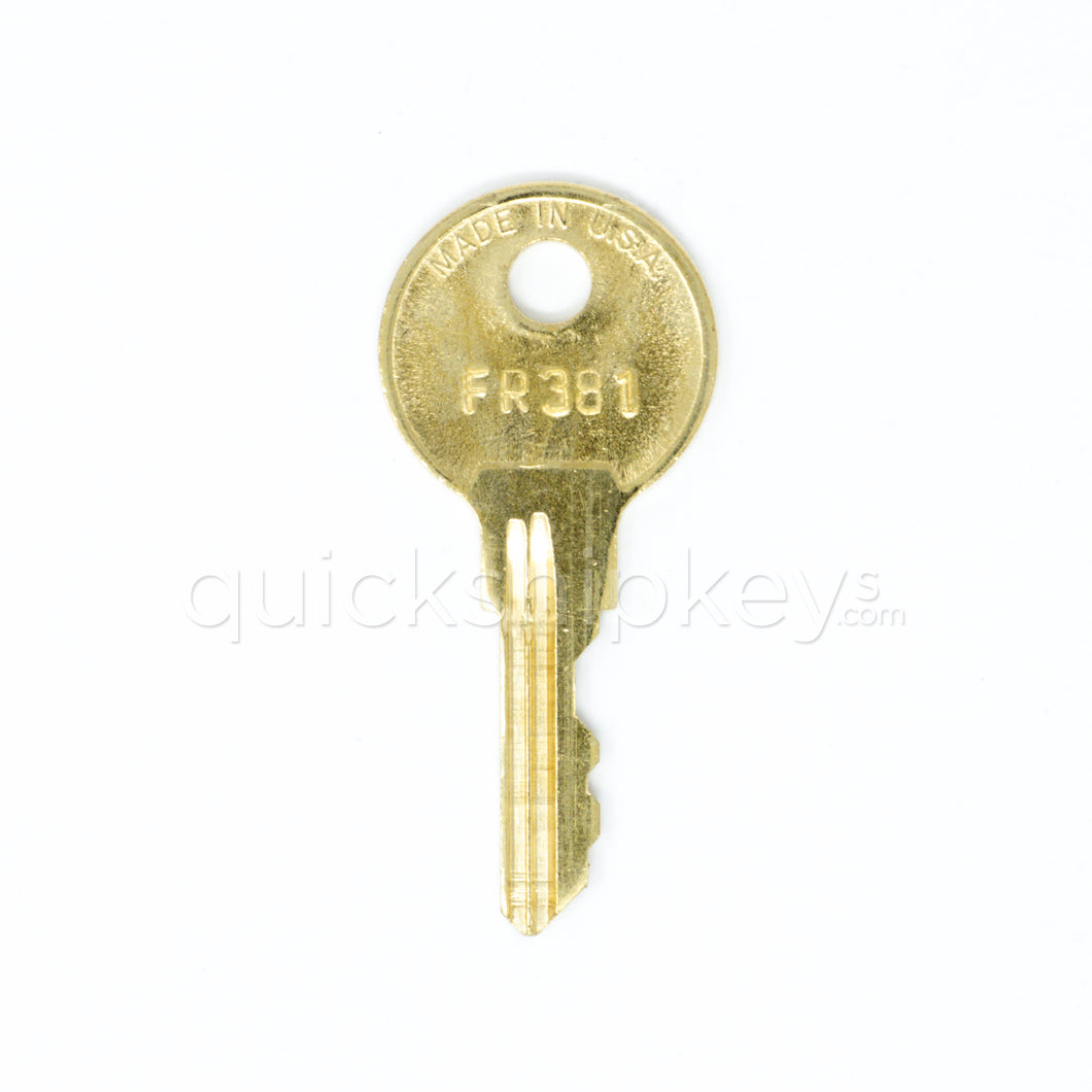 Steelcase FR381 File Cabinet Replacement Key