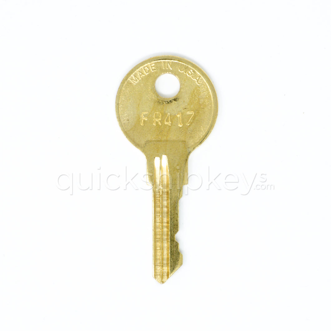 Steelcase FR417 File Cabinet Replacement Key