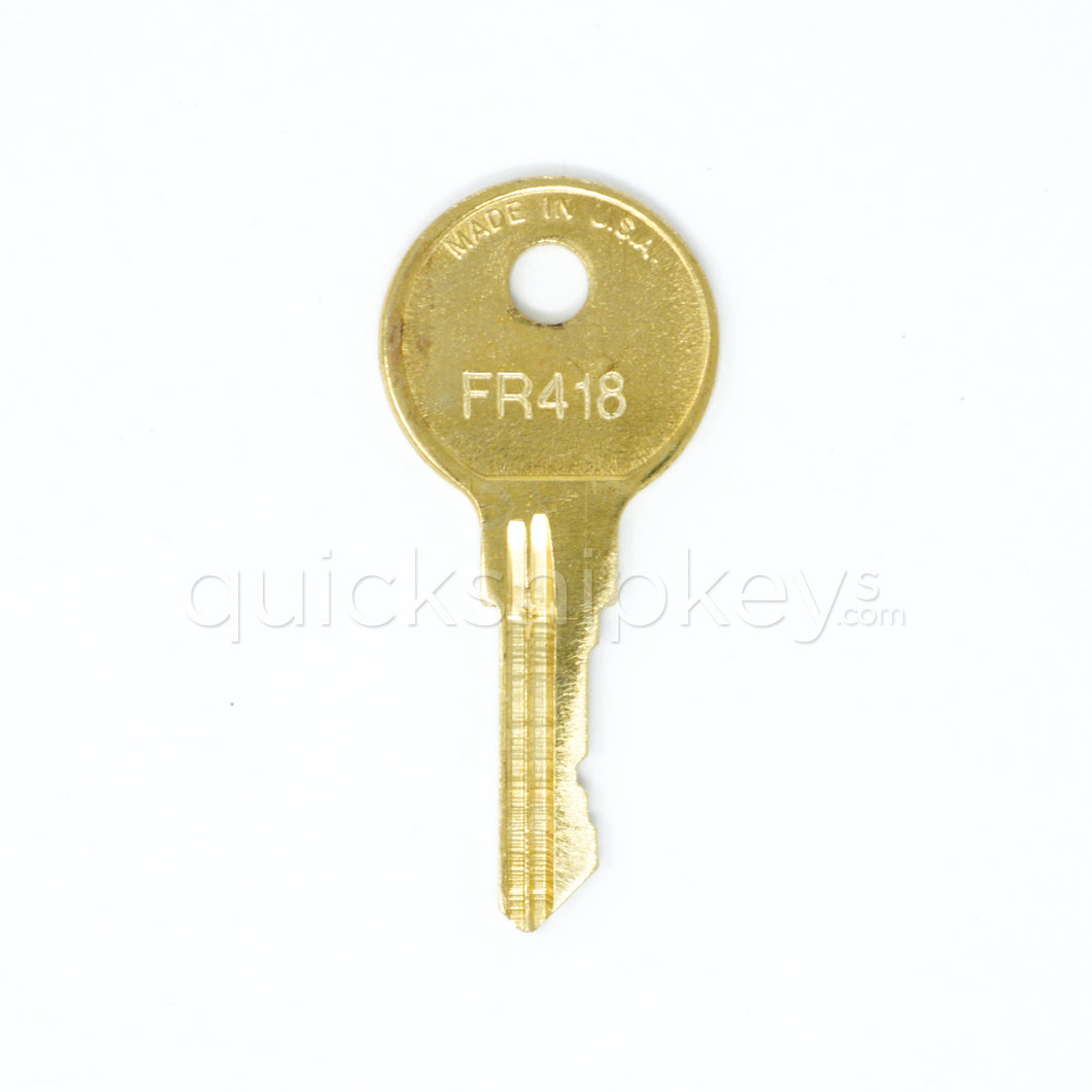 Steelcase FR418 File Cabinet Replacement Key