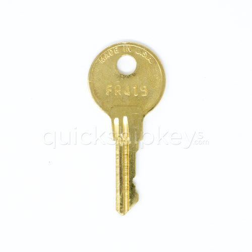 Steelcase FR419 File Cabinet Replacement Key