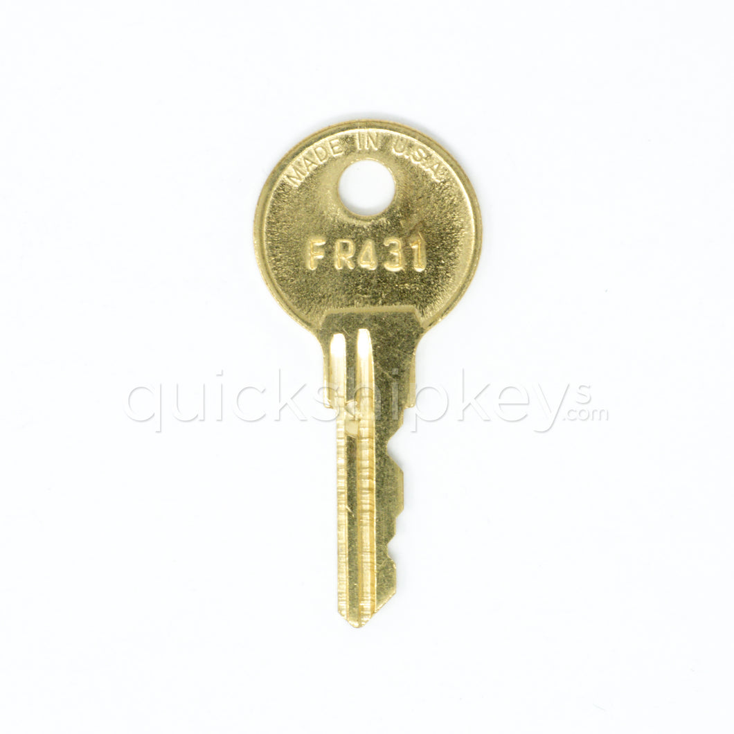 Steelcase FR431 File Cabinet Replacement Key