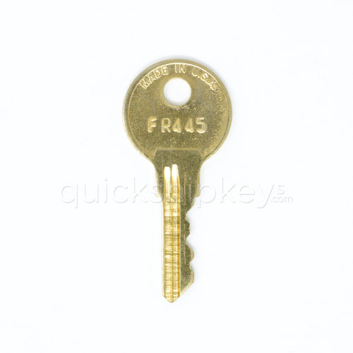 Steelcase FR445 File Cabinet Replacement Key