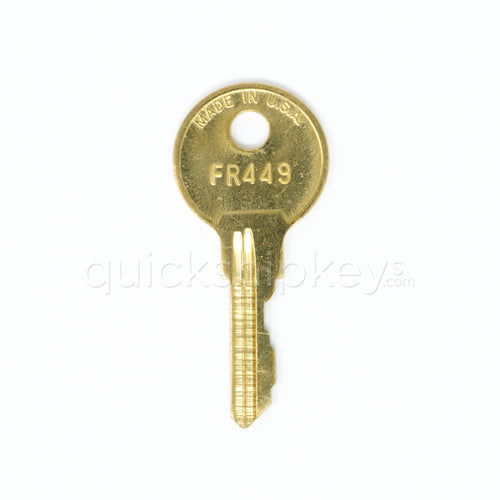 Steelcase FR449 File Cabinet Replacement Key