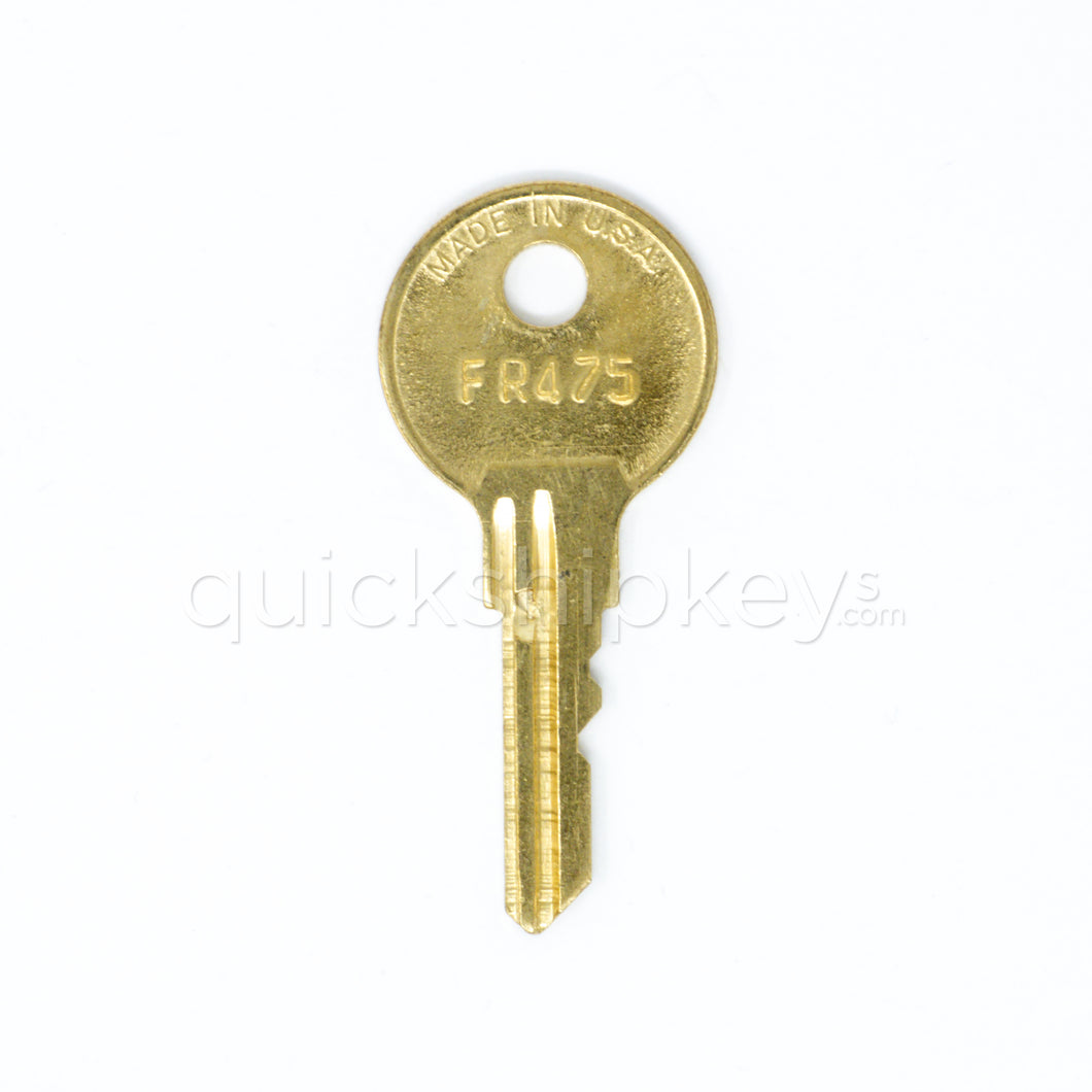 Steelcase FR475 File Cabinet Replacement Key