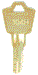 HON 104H File Cabinet Replacement Key 
