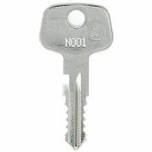 Load image into Gallery viewer, Thule N001 - N200 Replacement Key Series
