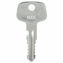 Load image into Gallery viewer, Thule N001 - N200 Key Replacement Key Series
