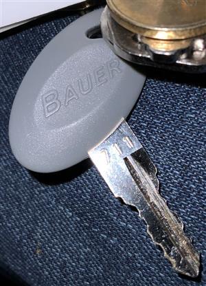 Bauer 711 RV Lock Key                                                                                                                                                                                                                                                                                                                                                                                                                                                                                               