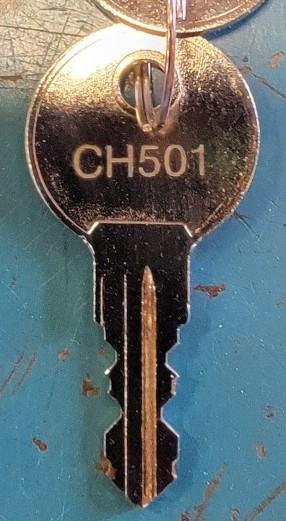 CH501 Key (cut on both sides)                                                                                                                                                                                                                                                                                                                                                                                                                                                                                       