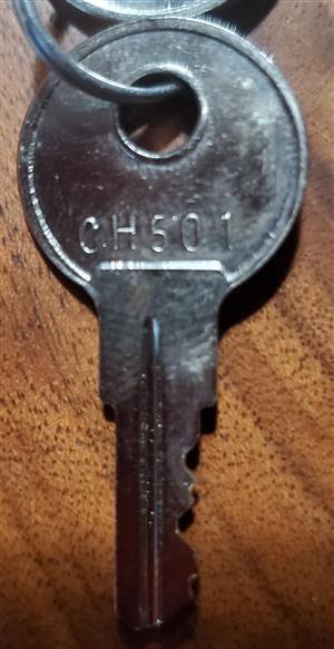 Bauer CH501 - CH750 RV Replacement Key Series