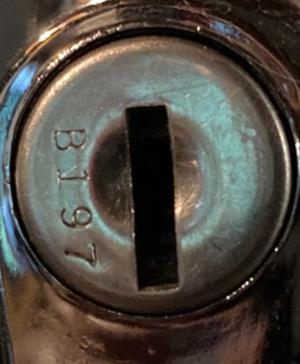Bauer T Handle Lock Face                                                                                                                                                                                                                                                                                                                                                                                                                                                                                            