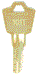 HON 101T File Cabinet Replacement Key 